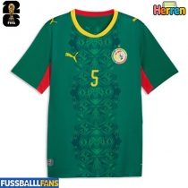 Senegal Idrissa Gueye #5 Auswärtstrikot EM 2024 Kurzarm